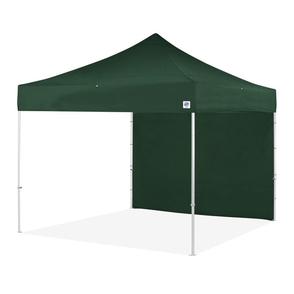 E-Z Up TAA Compliant Sidewall, 13' W x 13' H, Forest Green - SWP313FG