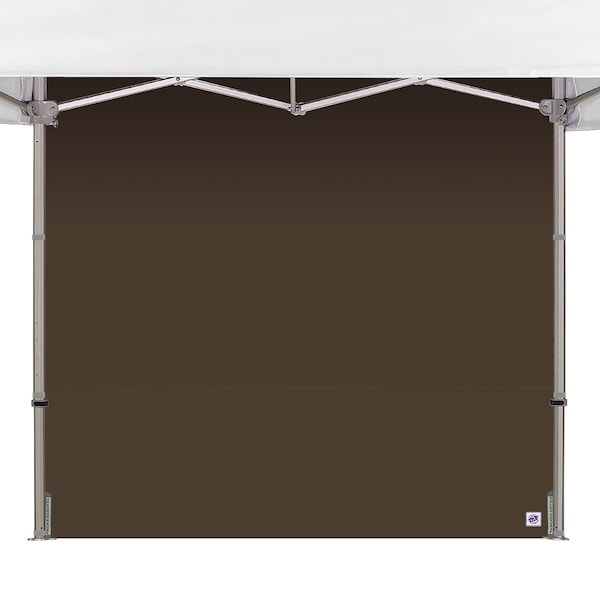 E-Z Up TAA Compliant HUB Sidewall, 8' W x 15' H, Coyote Brown - SWHB3FXT15CB