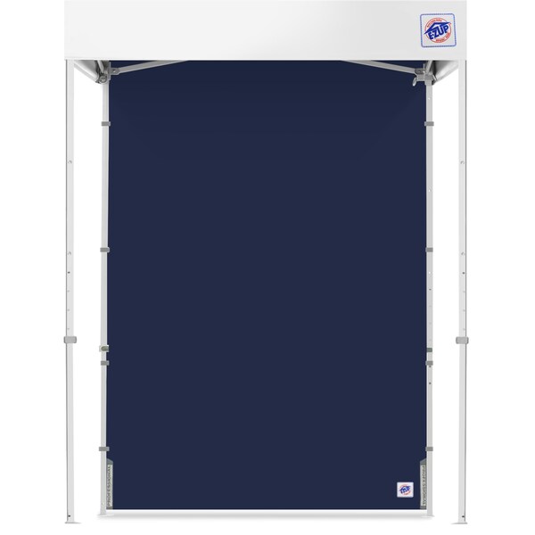 E-Z Up TAA Compliant Sidewall, 5' W x 5' H, Navy Blue - SW5TCNB