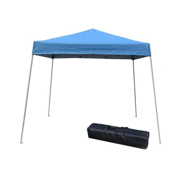 Impact Canopy Slant Leg Canopy, 10 FT x 10 FT  with Carry Bag, Blue - 040000003