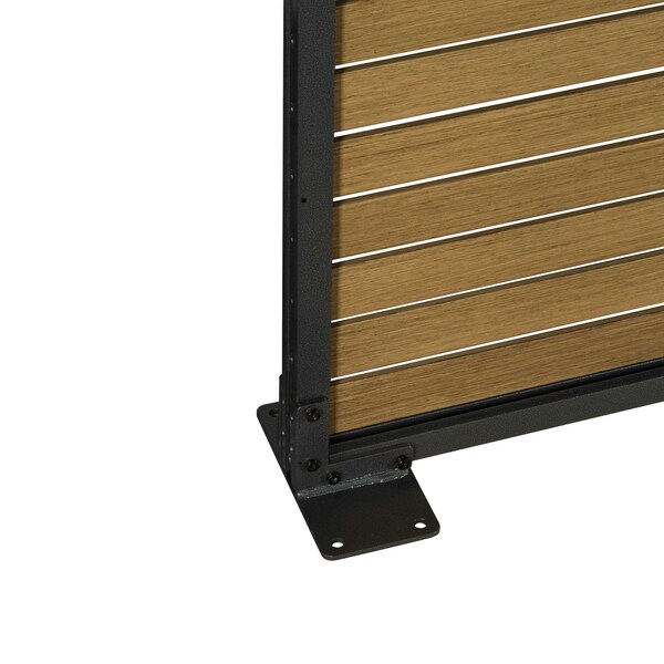 Sojag Privadesa Rustproof Aluminum Privacy Screen, 4 ft. x 6 ft., Outdoor Shades - 099-9167528