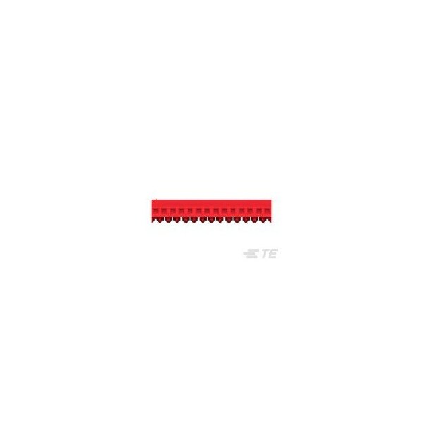 Te Connectivity 14P MTA100 CONN ASSY 22AWG RED - 1-640440-4