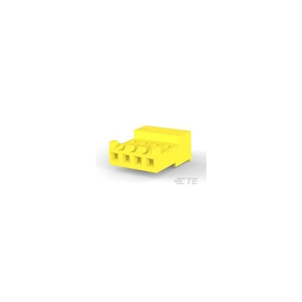 Te Connectivity 04P MTA156 CONN ASSY 20AWG YEL - 3-643818-4