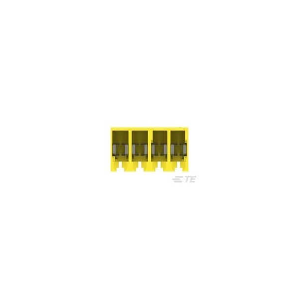 Te Connectivity 04P MTA156 CONN ASSY 20AWG YEL - 3-643818-4