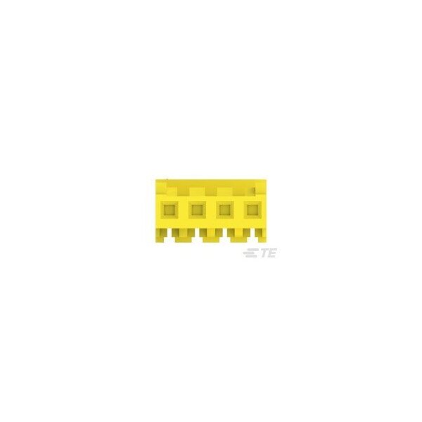 Te Connectivity 04P MTA156 CONN ASSY 20AWG YEL - 3-643818-4