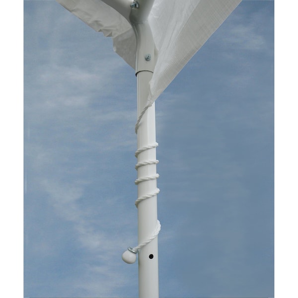 Shelterlogic MaxAP  Gazebo Canopy - 8 Legs 10 x 20 ft. White - 23539