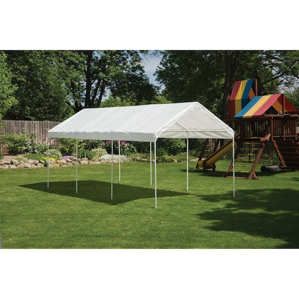 Shelterlogic MaxAP  Gazebo Canopy - 8 Legs 10 x 20 ft. White - 23539