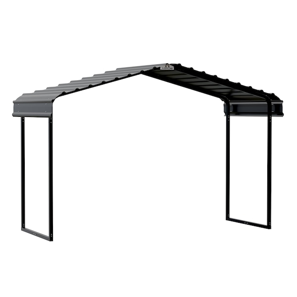 Arrow Storage Products Metal Canopy 12x6x7 ft. Charcoal - CPHC120607DS