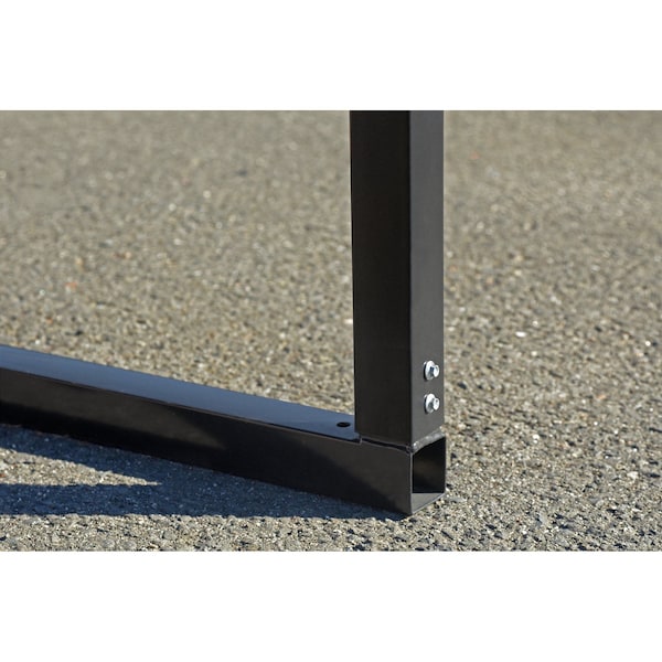 Arrow Storage Products Metal Canopy 12x6x7 ft. Charcoal - CPHC120607DS