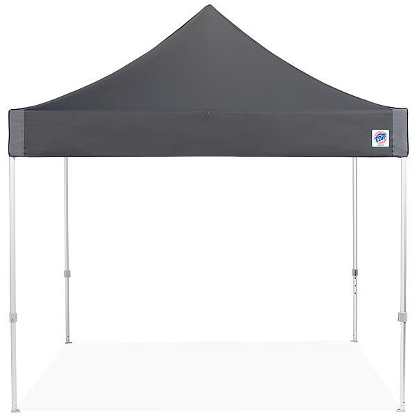 E-Z Up Shelter, Gray, 10 ft W, 10 ft L - EX10KSG