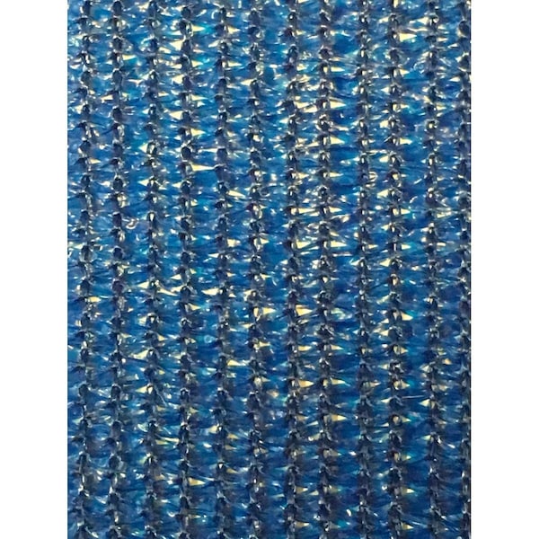 Riverstone Industries 5.8 x 15 ft. Knitted Privacy Cloth - Blue - PF-615-BLUE