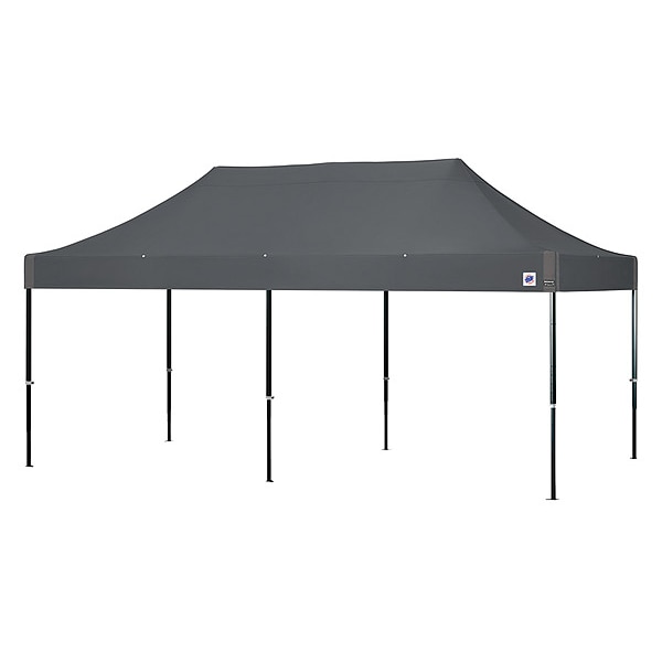 E-Z Up Portable Shelter, 20 ft L, Polyester - END3ABK20KMCSG