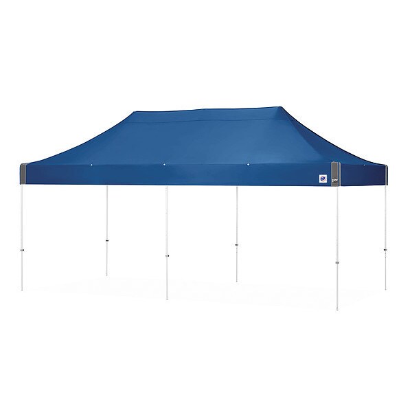 E-Z Up Portable Shelter, 20 ft L, Polyester - EC3STL20KFWHTMCRB