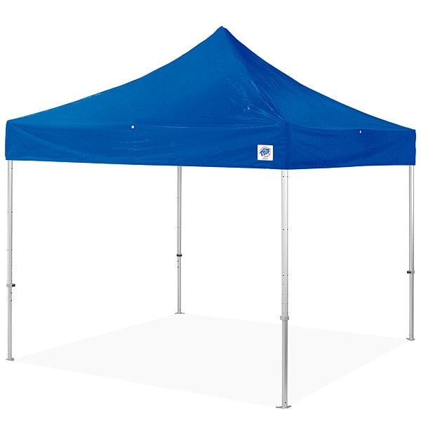 E-Z Up Shelter, Blue, 13 ft W, 13 ft L - ENDGKVVP13BL