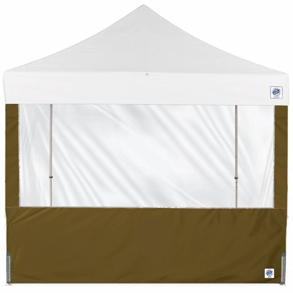 E-Z Up Panorama Sidewall, Green, 8 ft W, 8 ft H - SW3P8FXTOD