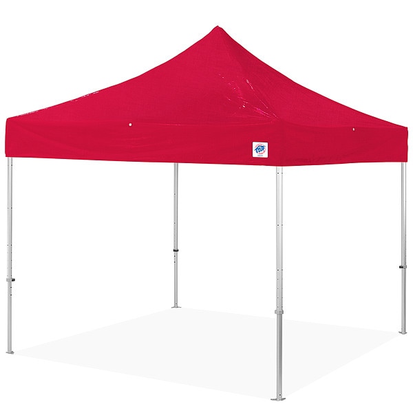 E-Z Up Shelter, Red, 13 ft W, 13 ft L - ENDGKVVP13RD