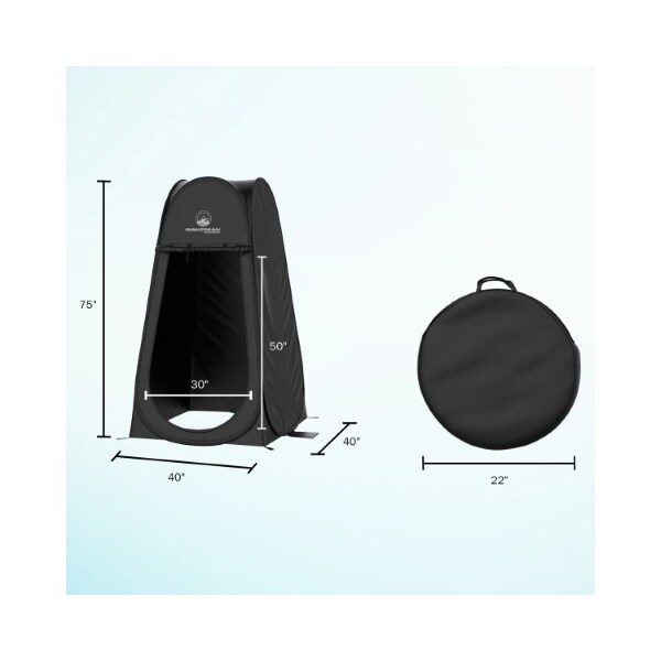 Leisure Sports Portable Pop Up Privacy, Shower and Changing Tent for Camping - 915815OKK