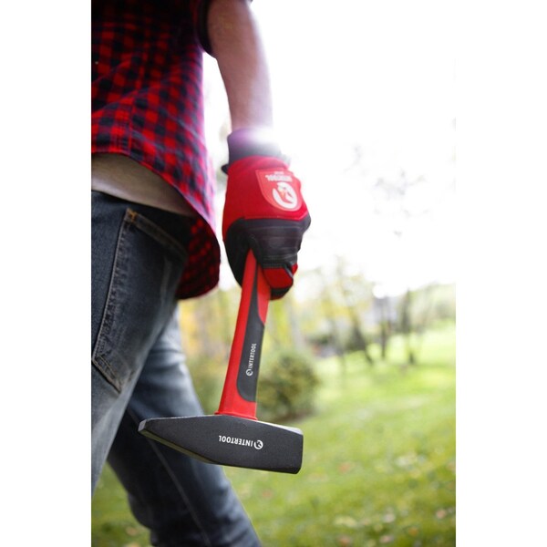 Intertool Cross Peen Hammer, 2 lbs., 14 in. Fiberglass Handle - HT08-0210