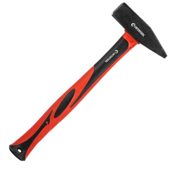 Intertool Cross Peen Hammer, 2 lbs., 14 in. Fiberglass Handle - HT08-0210