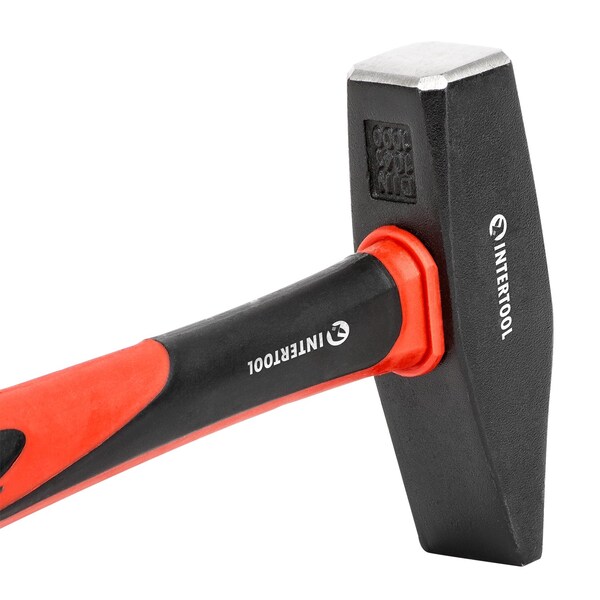 Intertool Cross Peen Hammer, 2 lbs., 14 in. Fiberglass Handle - HT08-0210