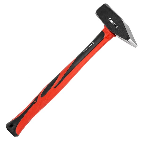 Intertool Cross Peen Hammer, 2 lbs., 14 in. Fiberglass Handle - HT08-0210