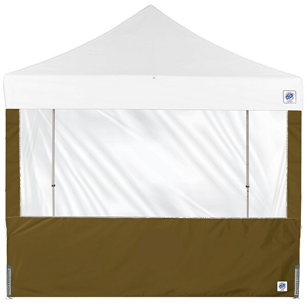 E-Z Up Panorama Sidewall, Green, 10 ft W, 10 ft H - SW3P10FXTOD