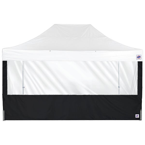 E-Z Up Panorama Sidewall, Black, 15 ft W, 15 ft H - SW3P15FXTBK
