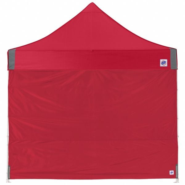 E-Z Up Professional Sidewall, Red, 10 ft H - SWPRO310PN