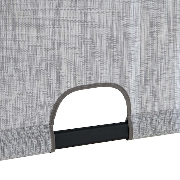 Sunjoy 9 ft x 9 ft Pergola, Outdoor Patio Pergola with Retractable White Canopy Shade, Light Gray - A106005560