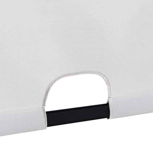 Sunjoy 9 ft x 9 ft Pergola, Outdoor Patio Pergola with Retractable White Canopy Shade, White - A106005561
