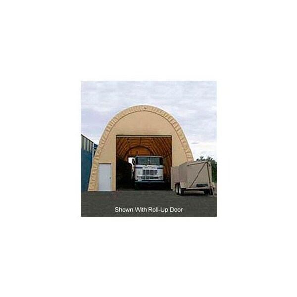 Clearspan High Boy Building 26'W x 20'6"H x 40'L Tan - 106787T