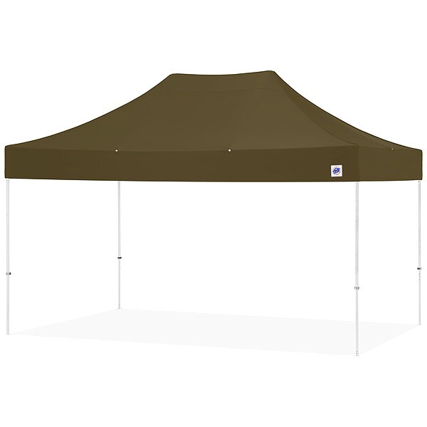 E-Z Up Portable Shelter, Green, 10 ft W, 15 ft L - EC3STL15KFWHTMCOD