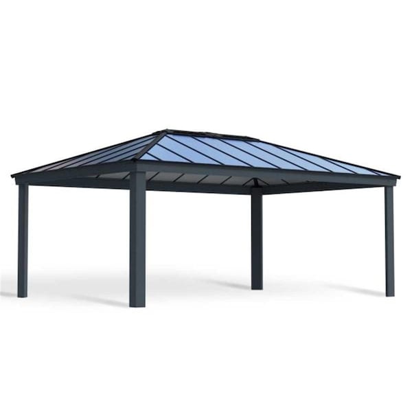 Canopia 14 x 20 ft. Dallas Gazebo, Grey - HG9157