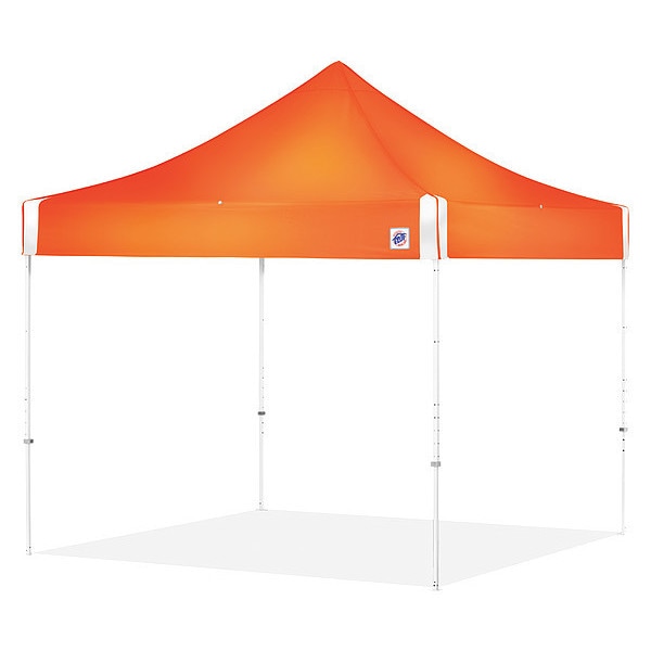 E-Z Up HI-Viz Shelter, 10x10 Ft., Bright Orange T - HV910RCBOR