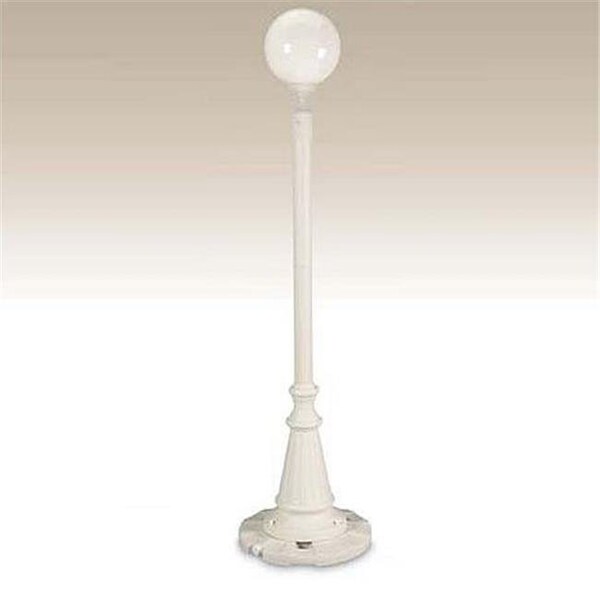 Patio Living Patio Living 00331 Single Globe Patio - White - 331