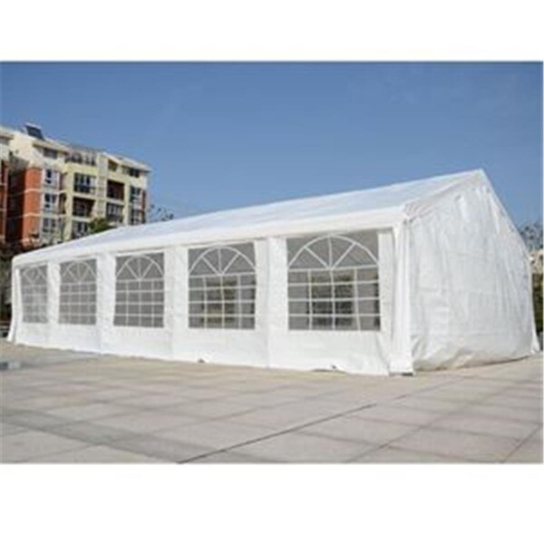 Grilltown 32 x 20 ft. Outdoor Gazebo Carport Tent, White - GR3116841