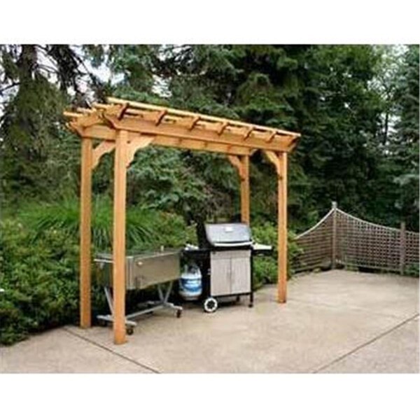 Gardencare 3 x 14 ft. Cedar New Dawn Pergola - GA3365472