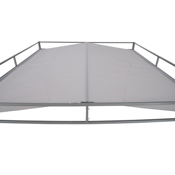 Sunjoy 10 ft x 10 ft Darkeford Metal pergola Grey - A106024802