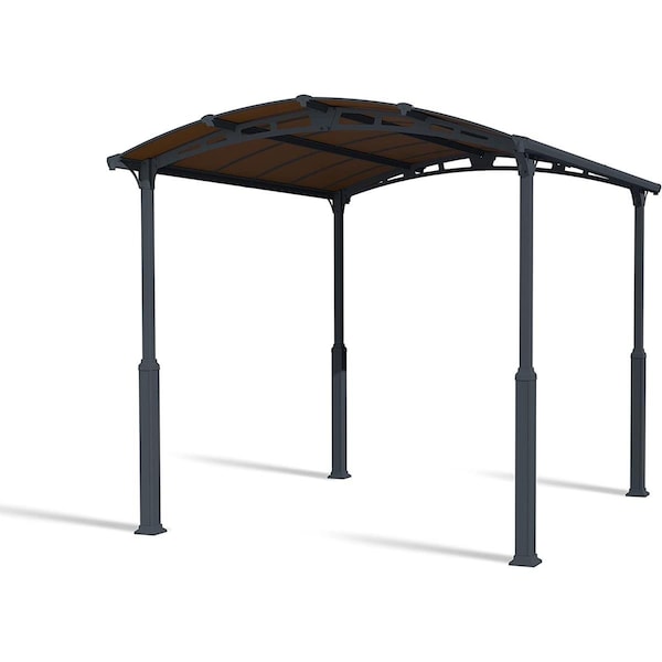 Foro 12 x 14 in. Arcadia Alpine Carport, Bronze - FO3137903