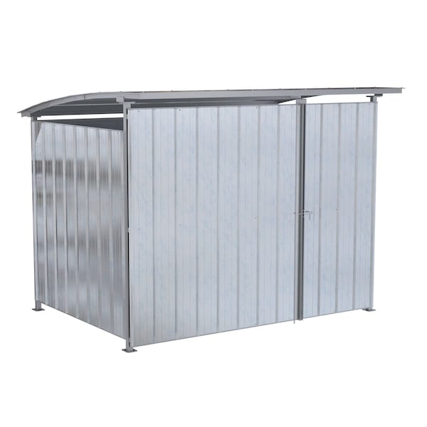 Vestil GALVANIZED MULTI-DUTY SHED W/FRONT DOORS 120 IN - MDS-96-DR-HDG