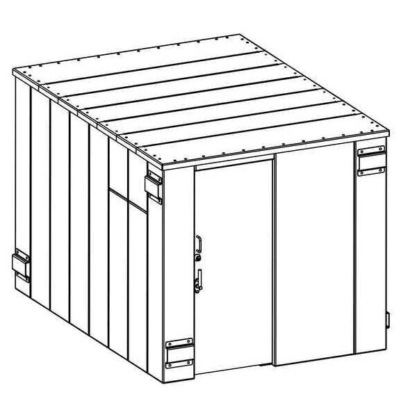 Esp Safety Shelter Tornado Safe Room, (20) People - SR84X114G