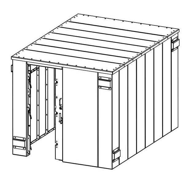 Esp Safety Shelter Tornado Safe Room, (20) People - SR84X114G