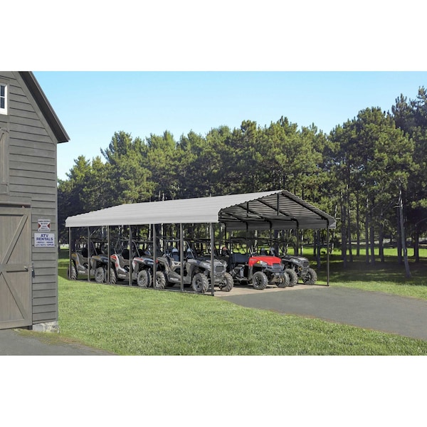 Arrow Storage Products Carport 20 ft. x 29 ft. x 9 ft. Eggshell - CPH202909