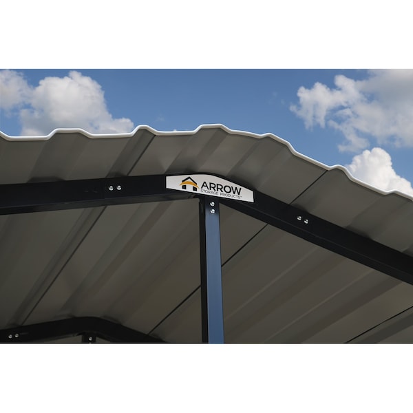 Arrow Storage Products Carport 20 ft. x 29 ft. x 9 ft. Eggshell - CPH202909
