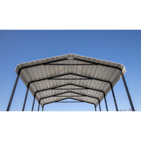 Arrow Storage Products Arrow Carport, 14x20x14, Eggshell - CPH142014
