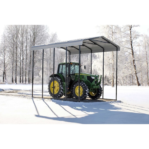 Arrow Storage Products Arrow Carport, 14x20x14, Eggshell - CPH142014
