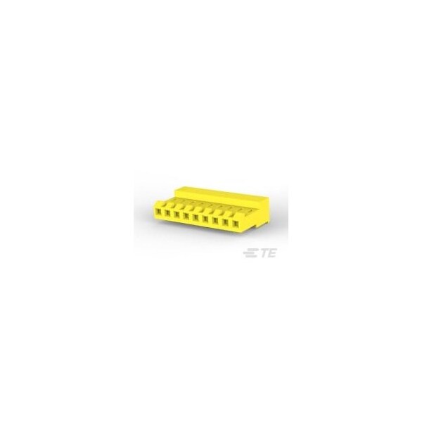 Te Connectivity 09P MTA156 CONN ASSY 20AWG YEL - 3-640427-9
