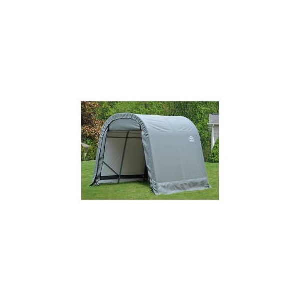 Shelterlogic 10x8x10 Round Style Shelter - Gray - 77819