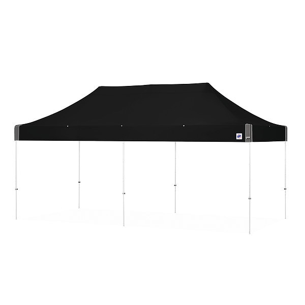 E-Z Up Eclipse Steel Shelter, 10x20 Ft., White Fr - EC3STL20KFWHTBK