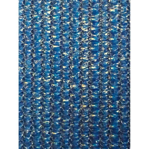 Riverstone Industries 5.8 x 12 ft. Knitted Privacy Cloth - Blue - PF-612-BLUE